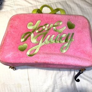 Authentic Juicy Couture makeup bag